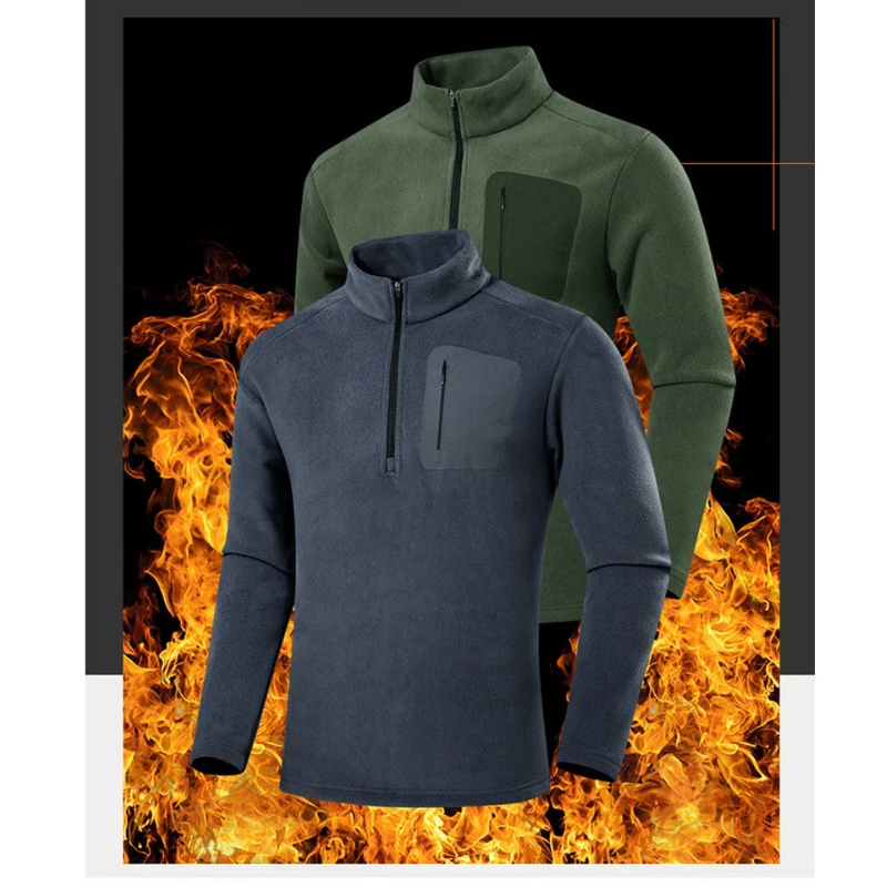 Windbreak Shell Jacket - Autumn Winter Men's Polartec Fleece Jackets