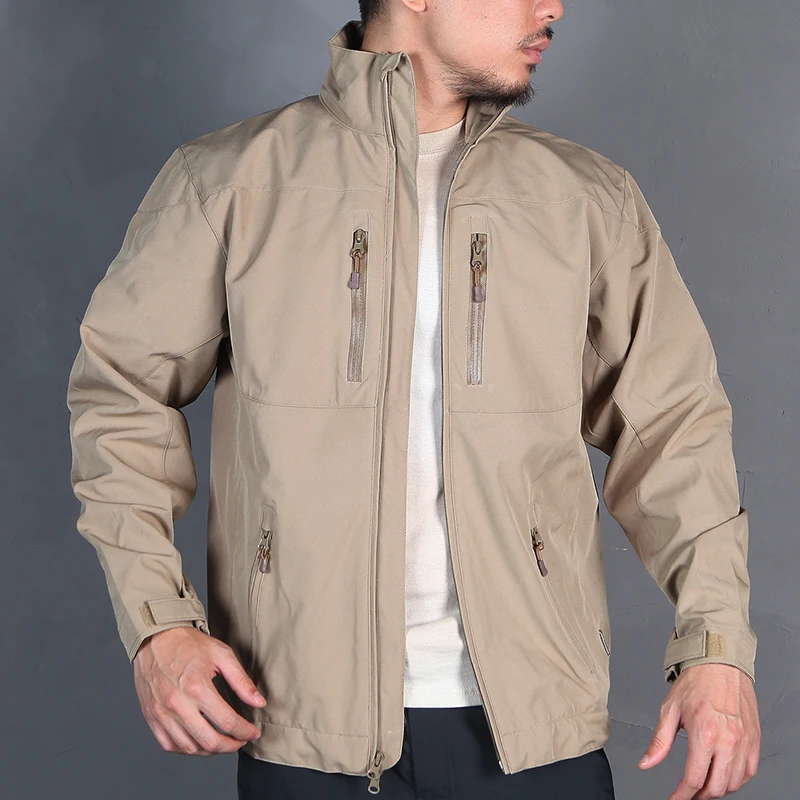 Windbreak Shell Jacket - Emersongear Tactical Soft Shell Windbreaker Jacket