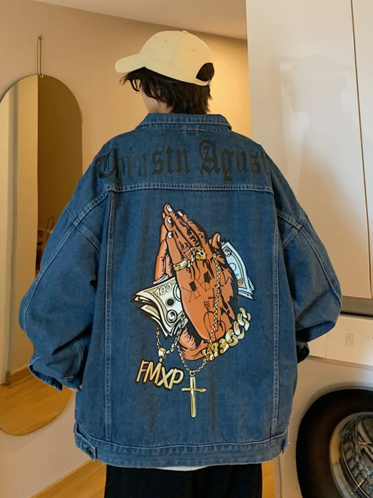 Street Fashion Hong Kong - Chic Hip Hop West Coast Denim