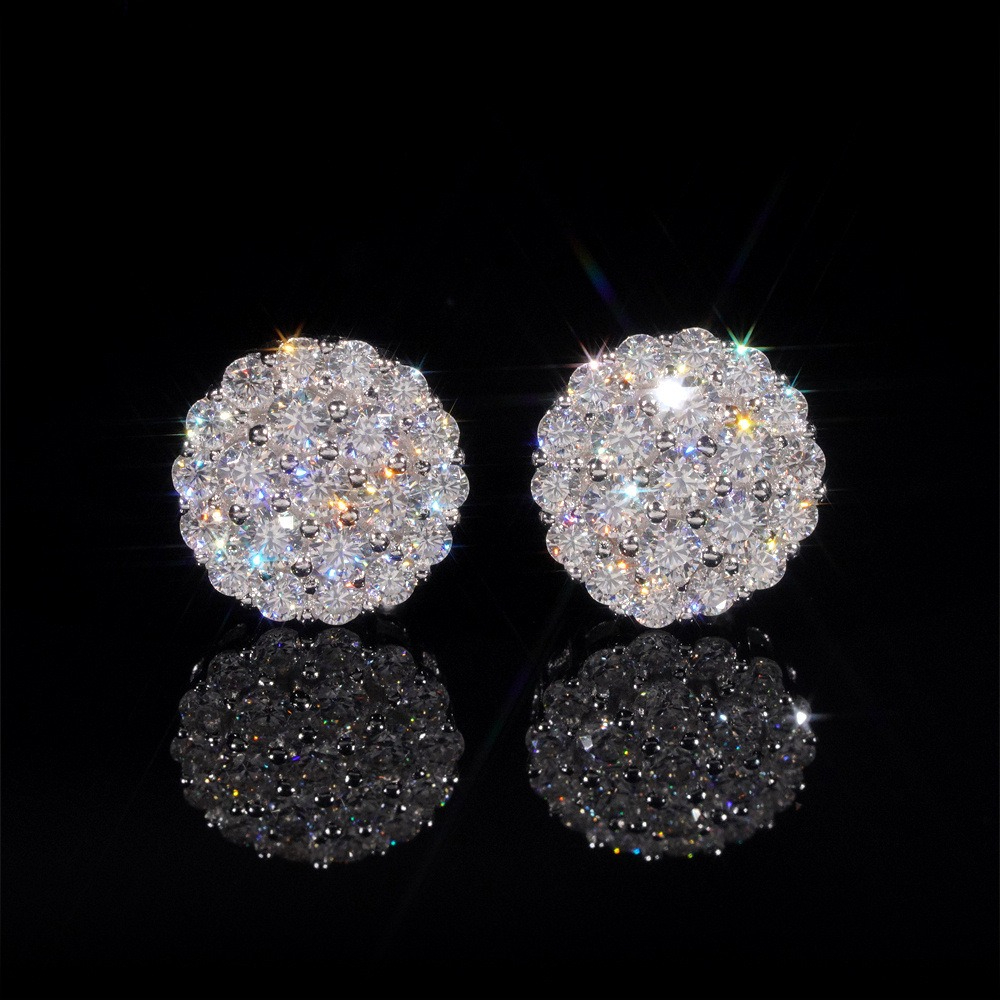 Street Fashion Jewelry - Full Moissanite D Color Women's Men