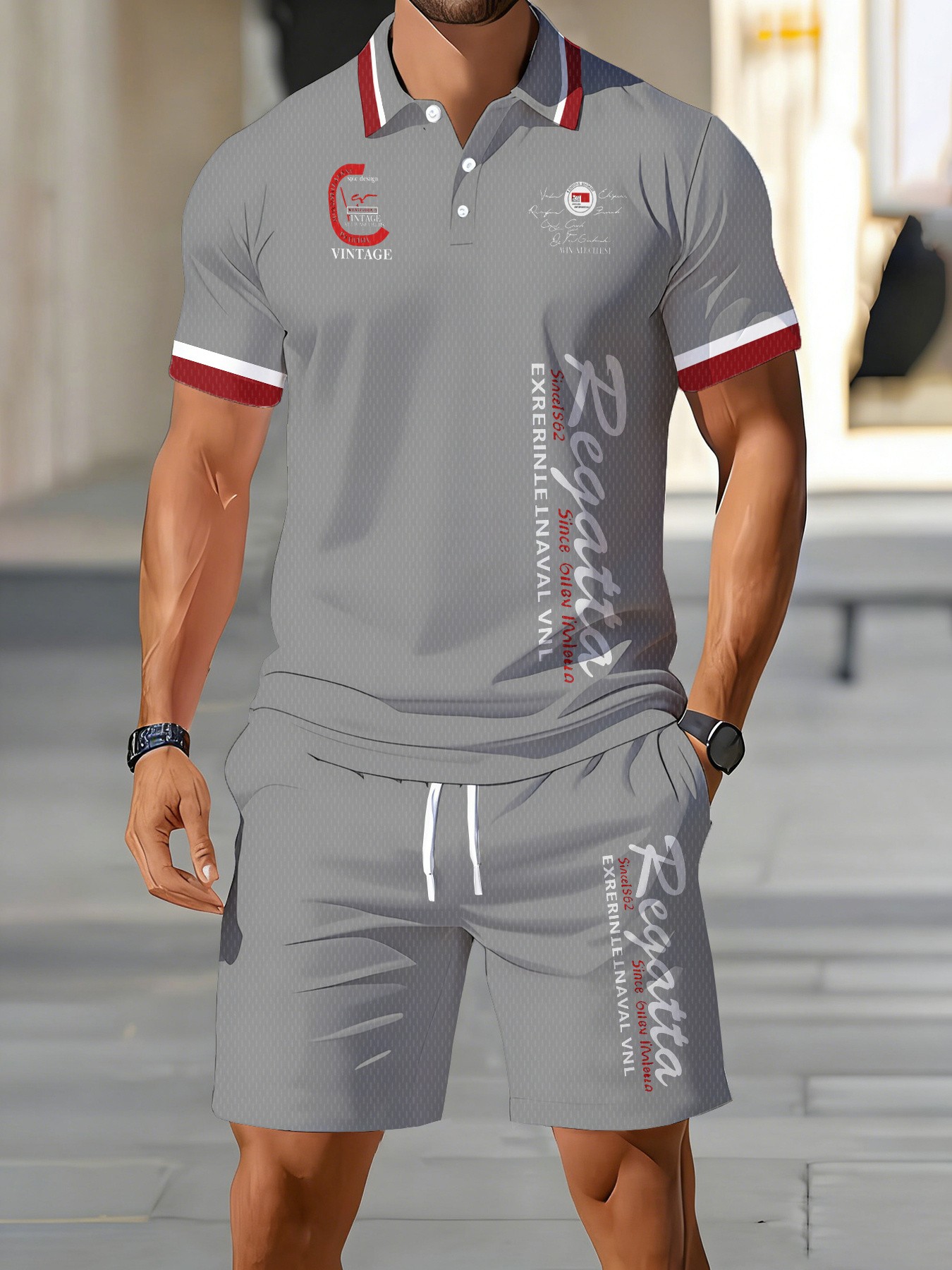 Street Fashion Summer 2026 - 2026 Summer New Men's Polo Shirt