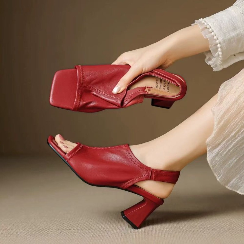 French Street Fashion - French Style Ultra Soft Leather Square