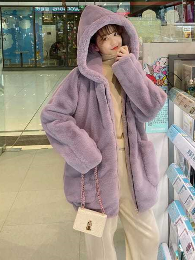 Autumn Winter Oversized Sweet  - Street Fashion Hong Kong 评论和价格