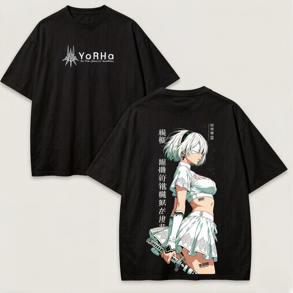 2026 summer Anime NieR Automat - Street Fashion Logo 评论和价格