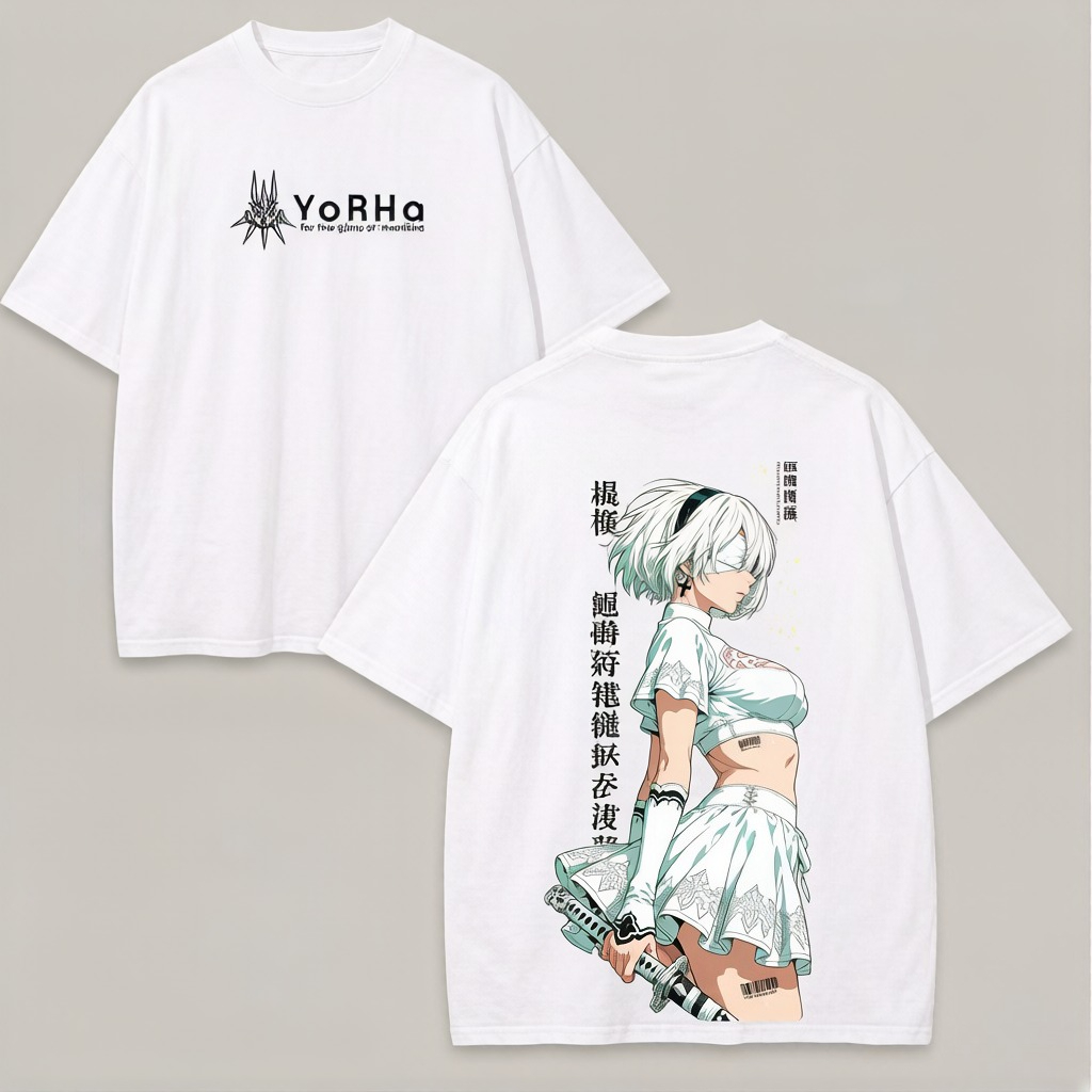 2026 summer Anime NieR Automat - Street Fashion Logo 评论和价格