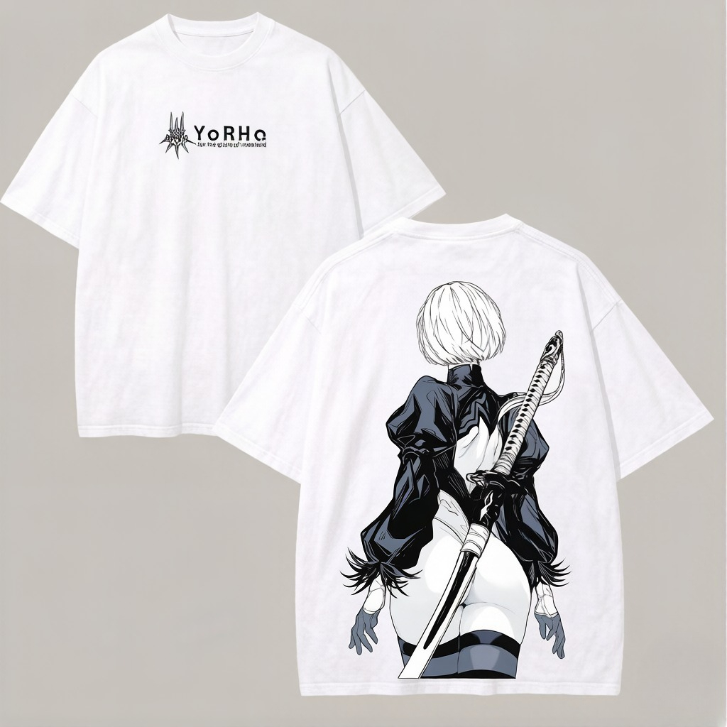 2026 summer Anime NieR Automat - Street Fashion Logo 评论和价格