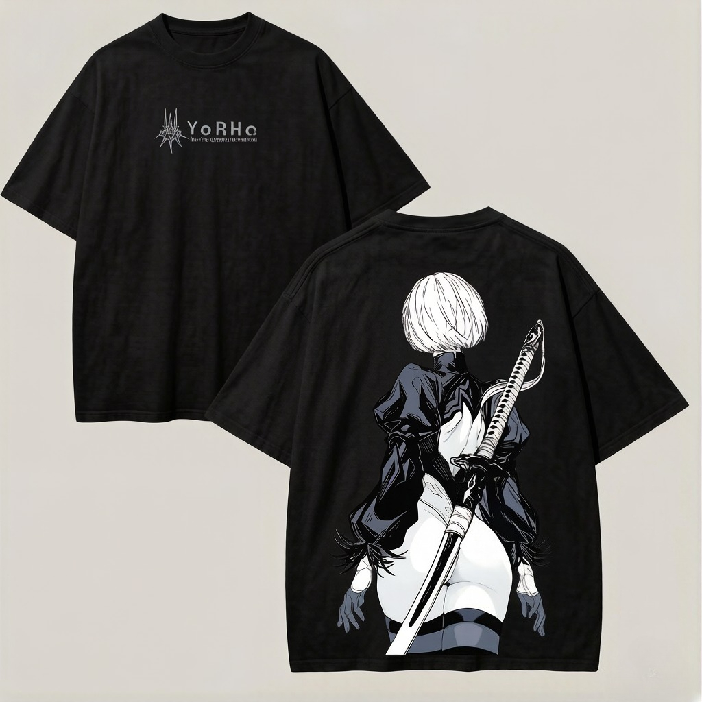2026 summer Anime NieR Automat - Street Fashion Logo 评论和价格