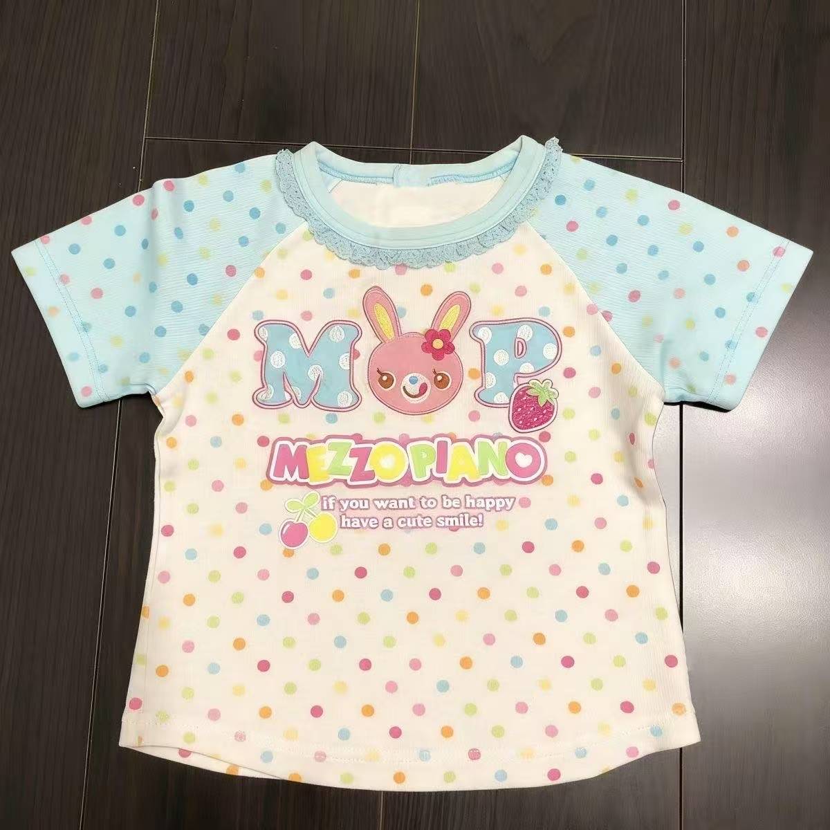 Vintage Kawaii Cute Short Slee - Street Fashion Casual 评论和价格