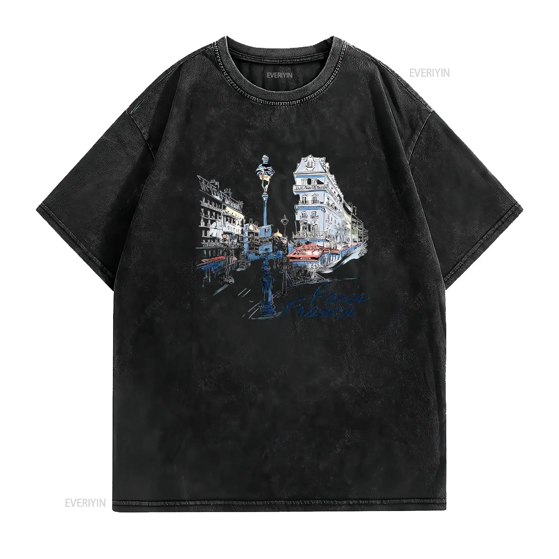 Paris France Souvenir tee T Sh - Street Fashion Paris 评论和价格