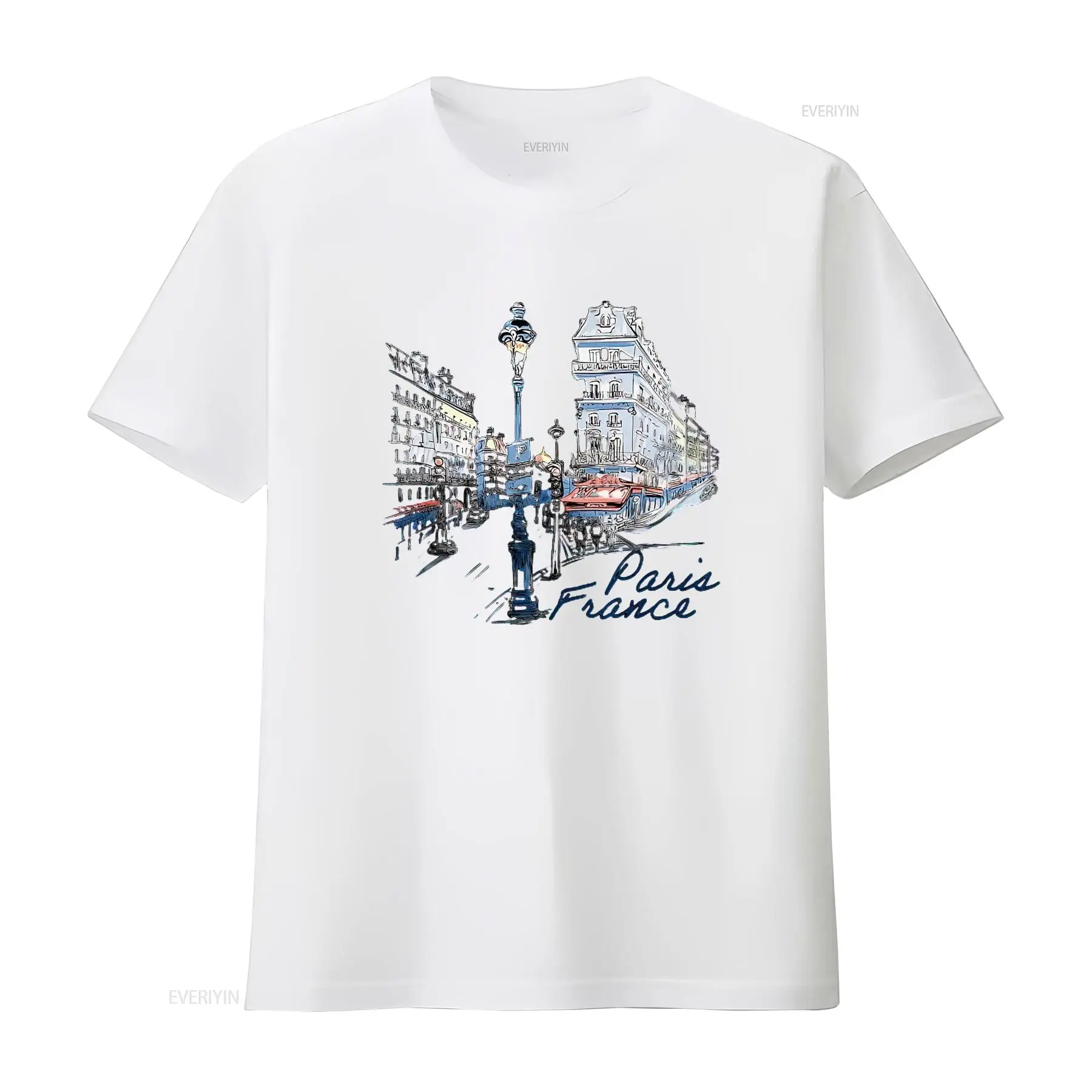 Paris France Souvenir tee T Sh - Street Fashion Paris 评论和价格