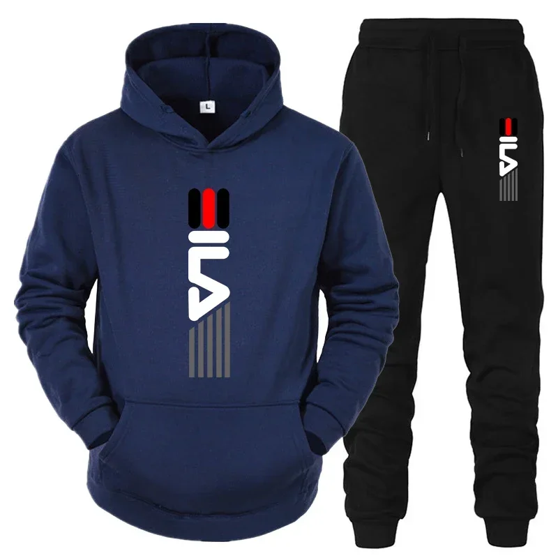 Men's Tracksuit Hooded Sweatsh - Street Fashion Casual 评论和价格