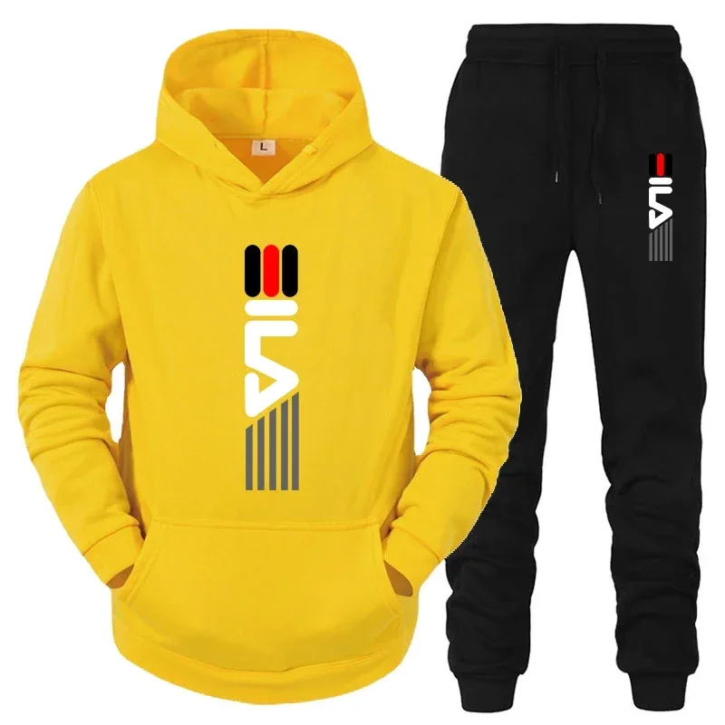Men's Tracksuit Hooded Sweatsh - Street Fashion Casual 评论和价格
