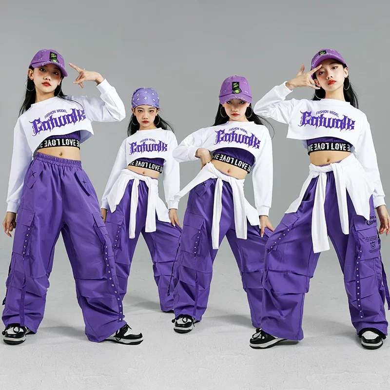 Children Street Dance Outfits  - Street Fashion Kpop 评论和价格