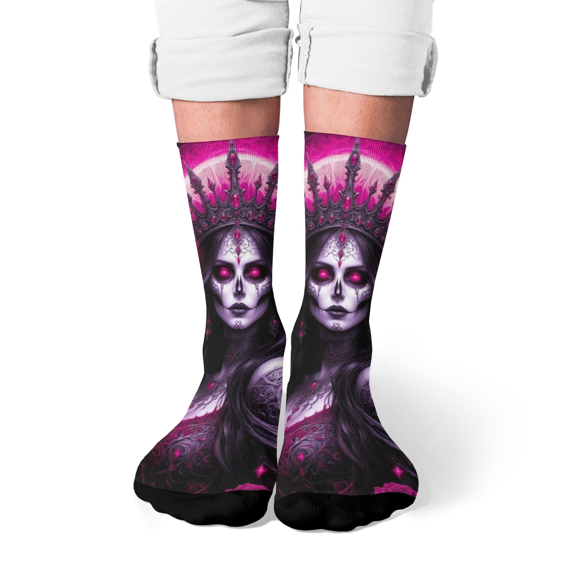 Death Queen Dark Gothic Art So - Queen Street Fashion 评论和价格