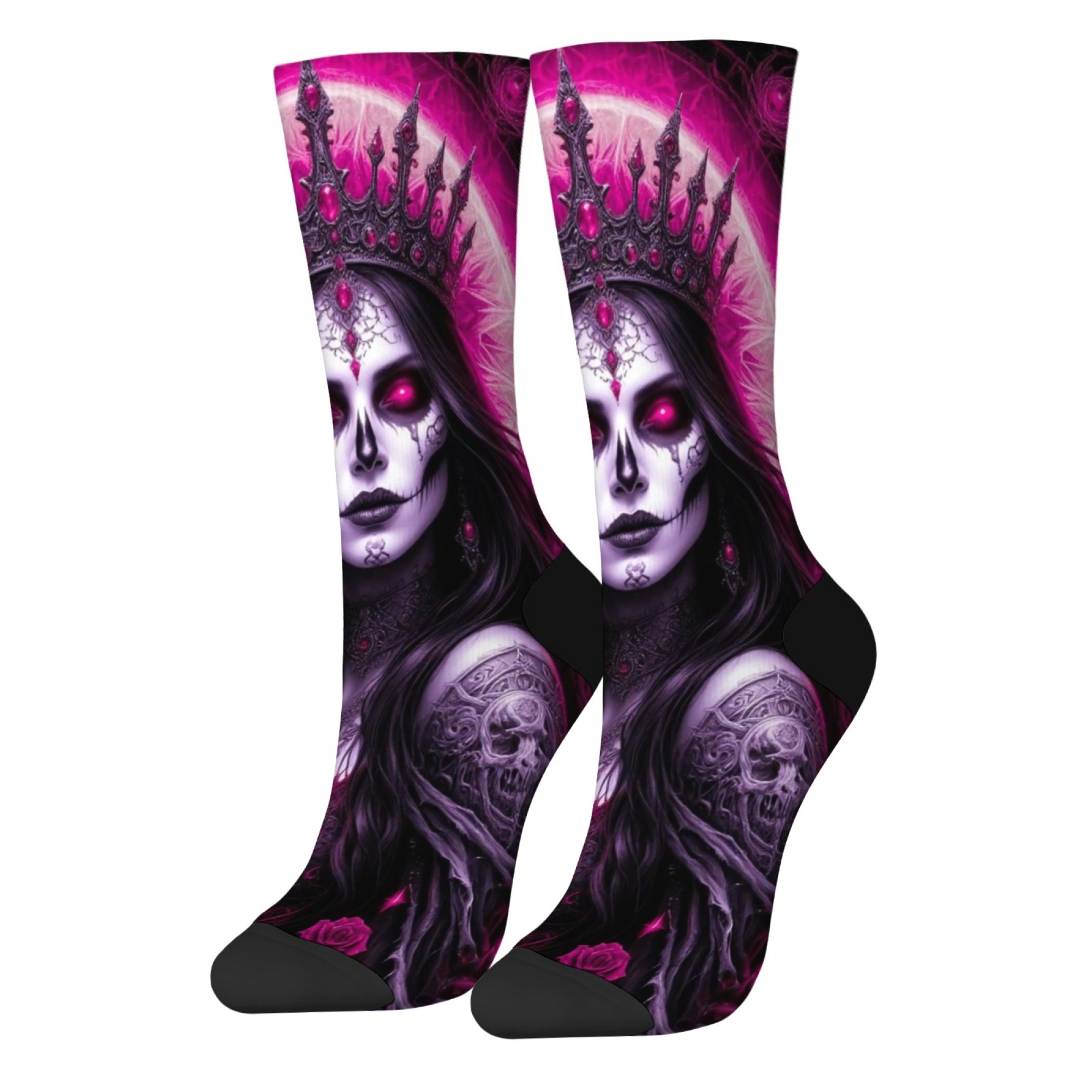 Death Queen Dark Gothic Art So - Queen Street Fashion 评论和价格