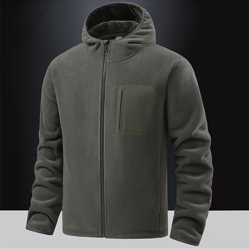 Winter Men's Polartec Fleece J - Windbreak Shell Jacket 评论和价格