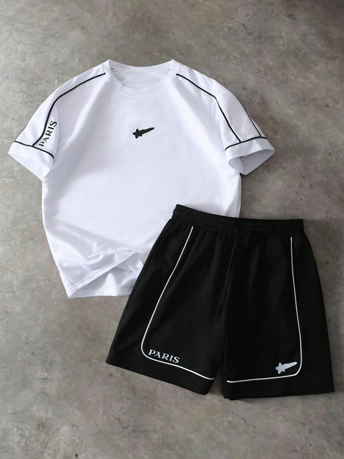 2026 Summer New Men's Short-Sl - Street Fashion Summer 2026 评论和价格