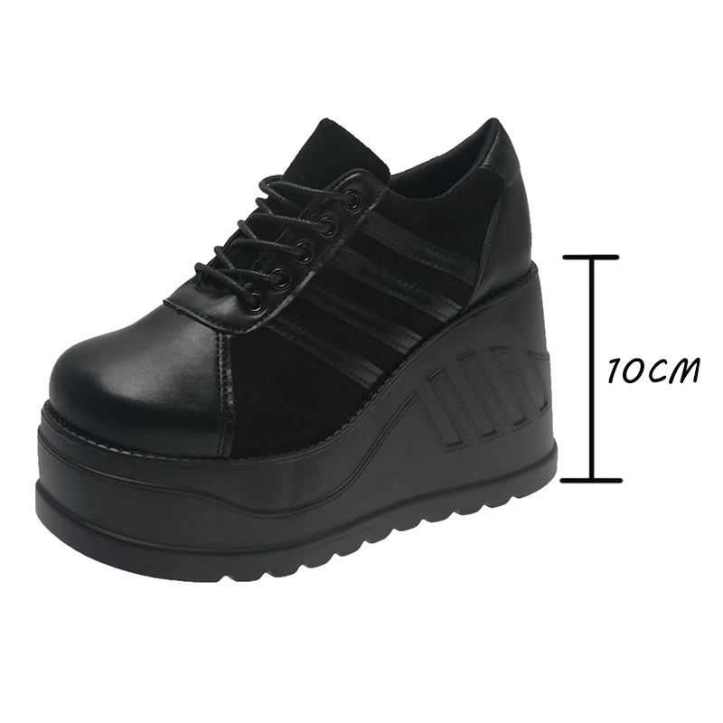 Big Size 35-43 Black Design Fe - Street Fashion Goth 评论和价格