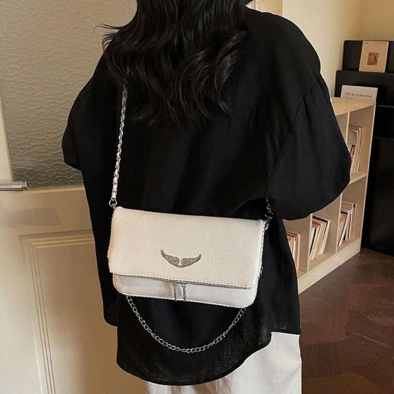 French-style Wing Square Bag f - French Street Fashion 评论和价格