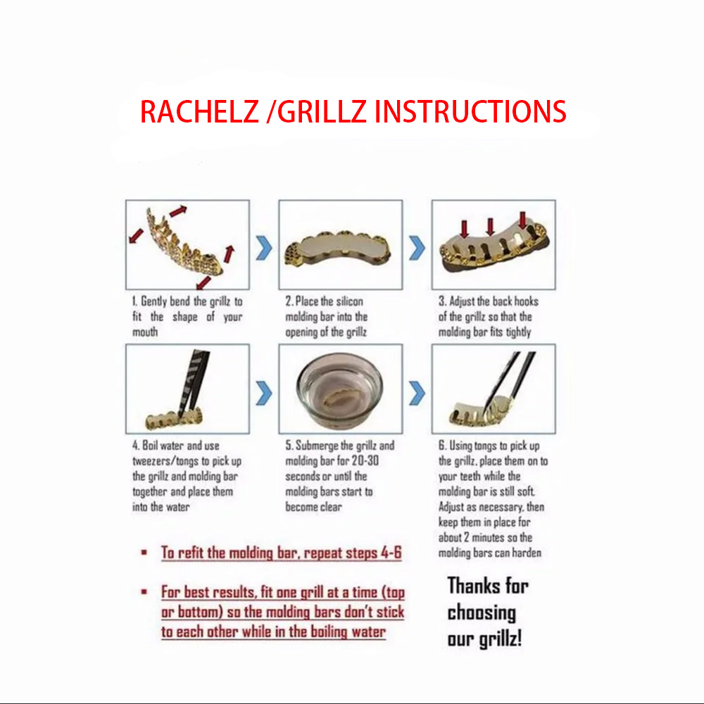 RACHELZ Hip Hop 10/10 Iced Out - Street Fashion Jewelry 评论和价格