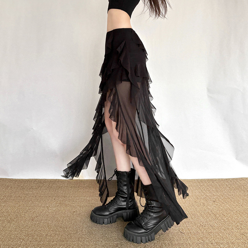 Goth Dark Mall Gothic Black Ou - Street Fashion Goth 评论和价格