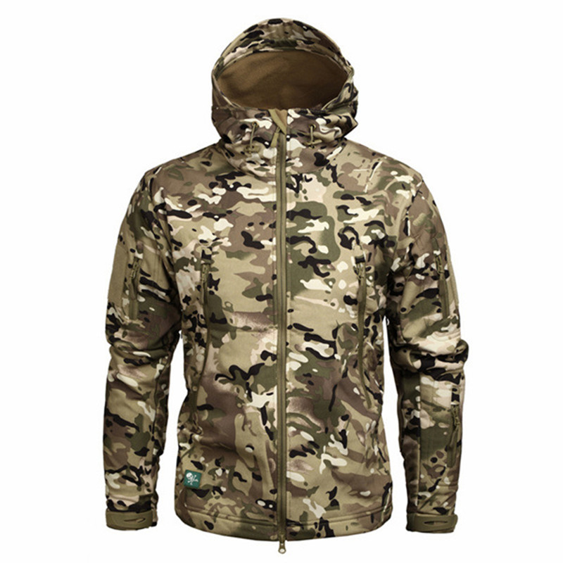 Hiking Jackets Men Camouflage  - Windbreak Shell Jacket 评论和价格