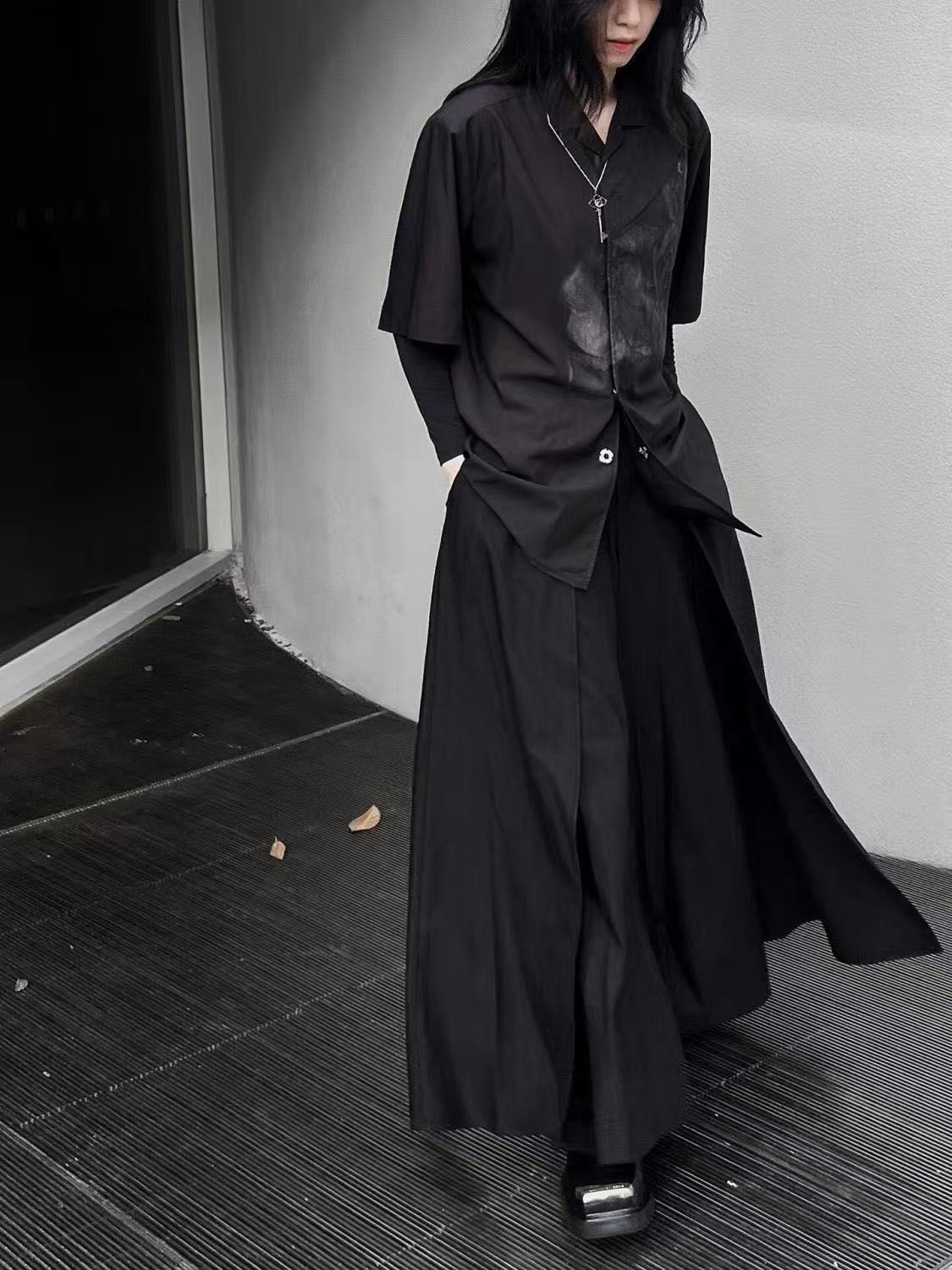 Cool Black New Chinese Style C - Street Fashion In Chinese 评论和价格