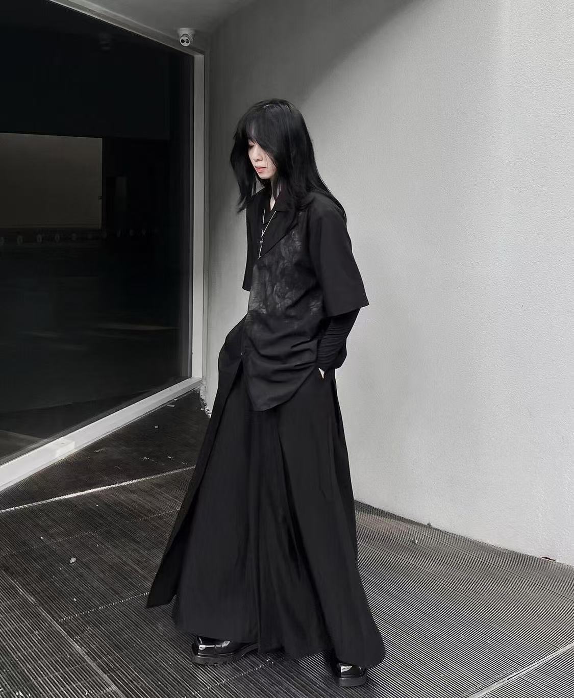 Cool Black New Chinese Style C - Street Fashion In Chinese 评论和价格