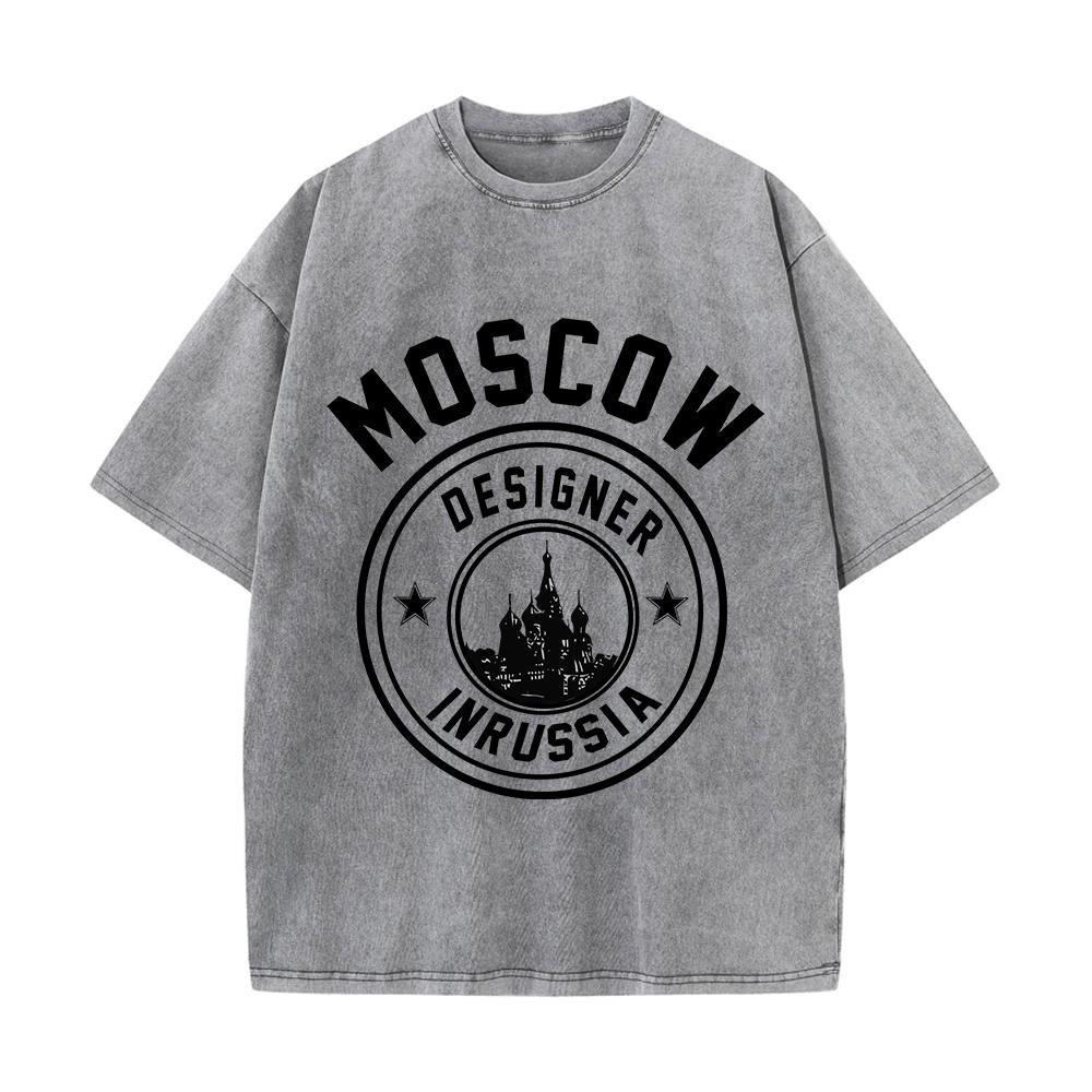 Woman Cotton Washed T-Shirts F - Street Fashion Russia 评论和价格