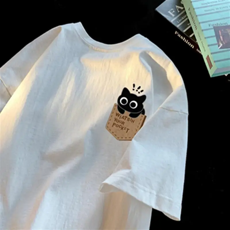 High Street Summer New Cute Ca - Street Fashion Logo 评论和价格