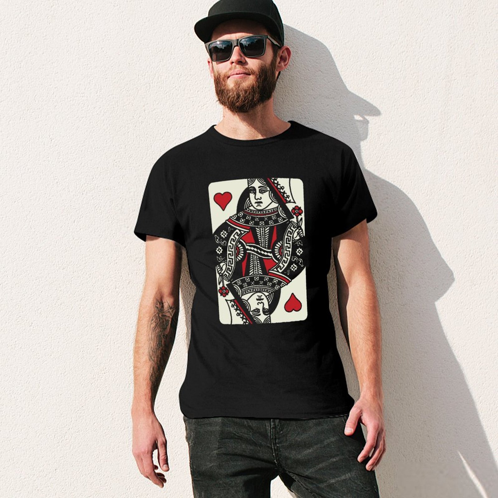 Queen of Hearts T-Shirt Street - Queen Street Fashion 评论和价格
