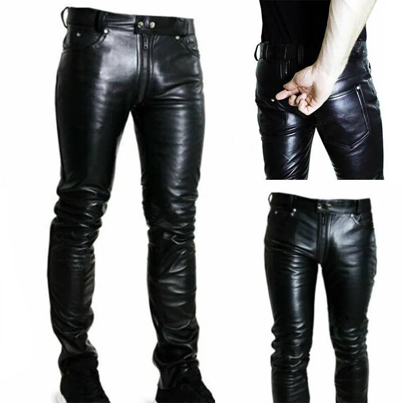 Men's Color 2024 PU New Zipper - Queen Street Fashion 评论和价格