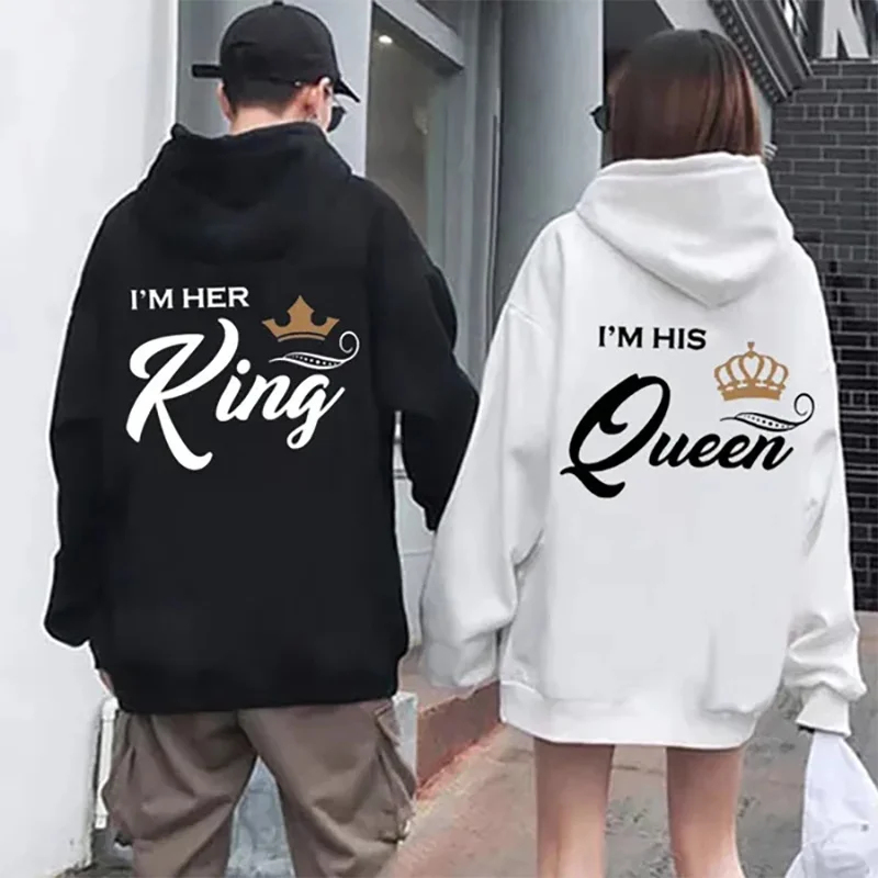 2026Couple's long-sleeved hood - Queen Street Fashion 评论和价格