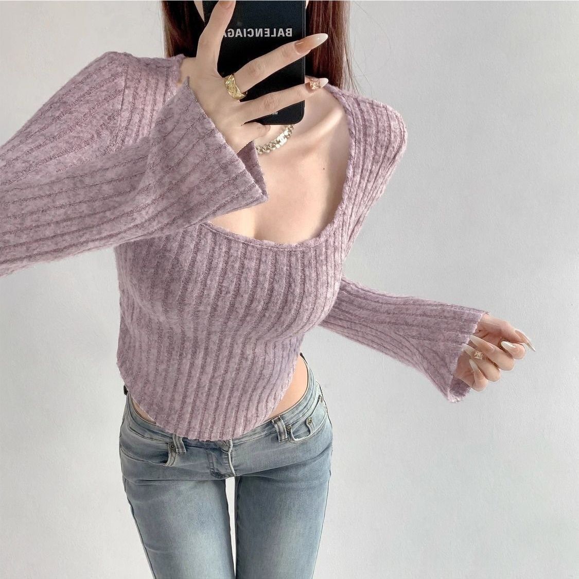 Sweaters Jumpers Pullovers Wom - Street Fashion In Chinese 评论和价格