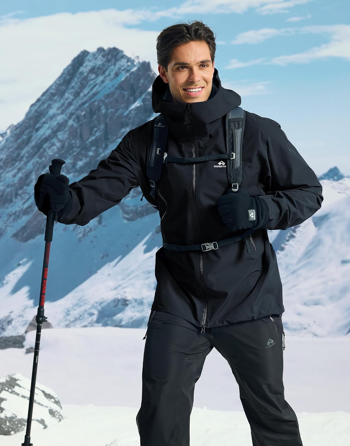 Pioneer Camp Men’s Waterproof  - Windbreak Shell Jacket 评论和价格