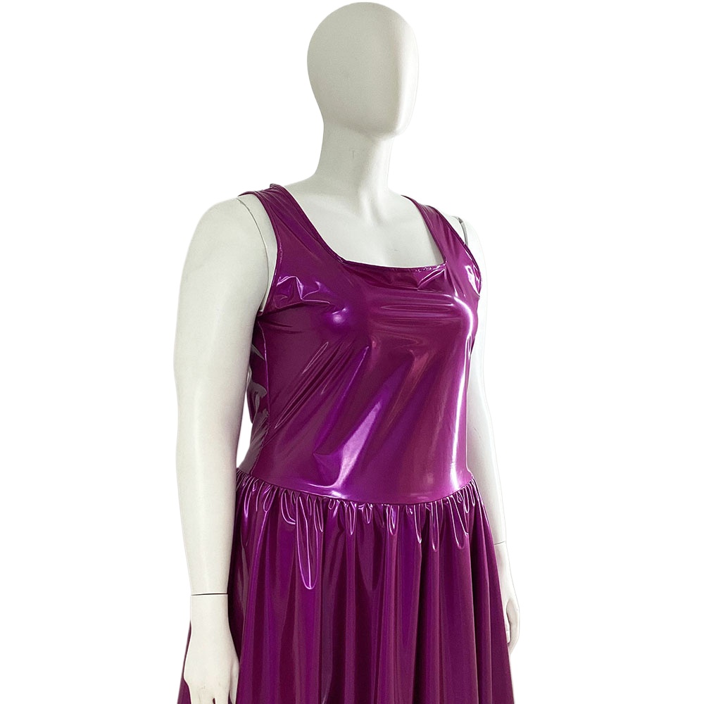 Women's PVC Tank Dress, Sleeve - Queen Street Fashion 评论和价格
