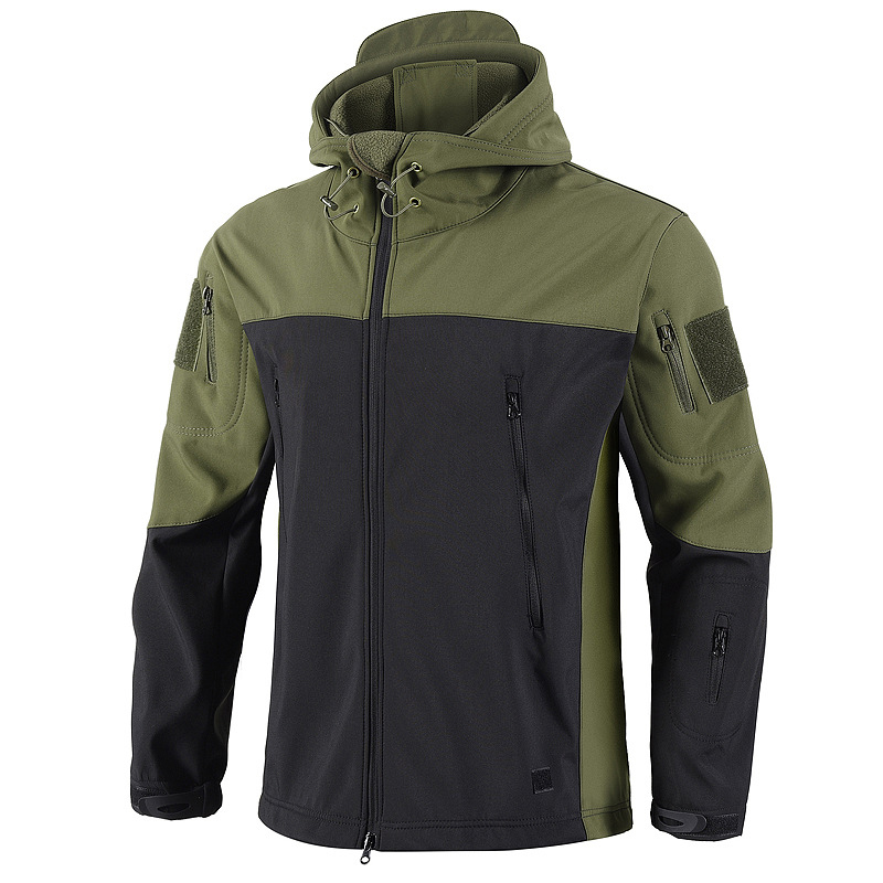Spring Autumn Men's Soft Shell - Windbreak Shell Jacket 评论和价格