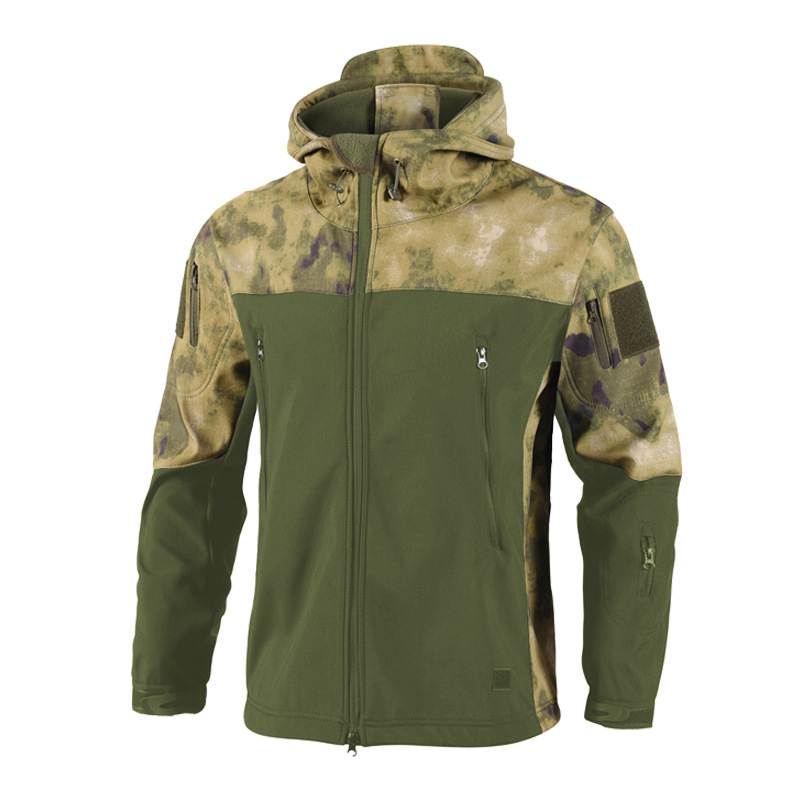 Spring Autumn Men's Soft Shell - Windbreak Shell Jacket 评论和价格