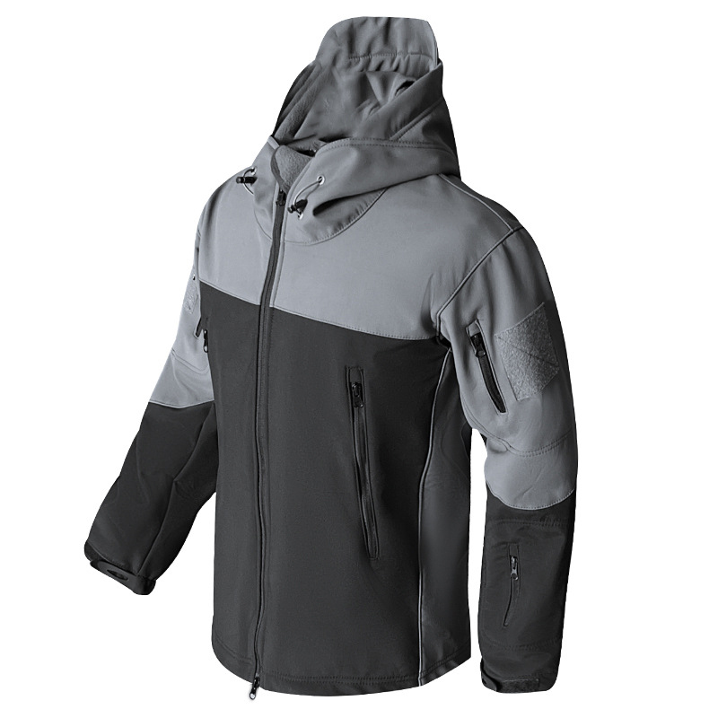 Spring Autumn Men's Soft Shell - Windbreak Shell Jacket 评论和价格