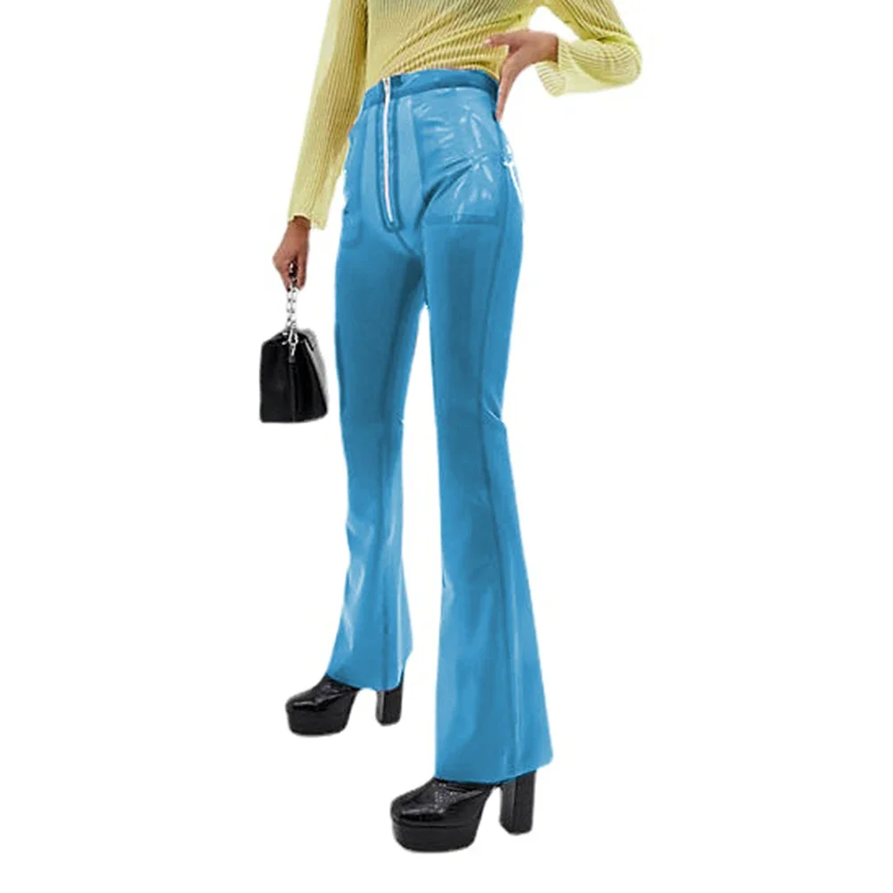 Transparent Plastic Long Pants - Queen Street Fashion 评论和价格