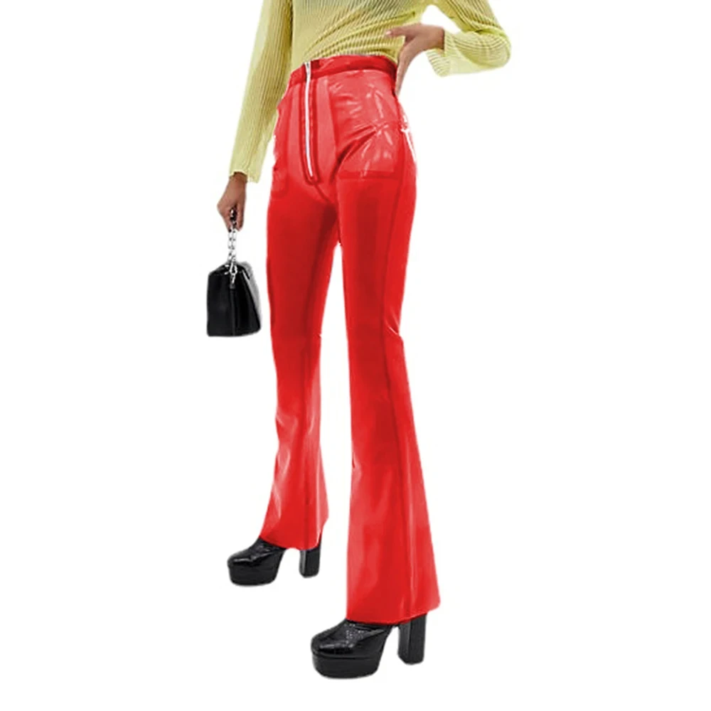 Transparent Plastic Long Pants - Queen Street Fashion 评论和价格