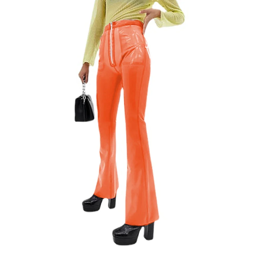 Transparent Plastic Long Pants - Queen Street Fashion 评论和价格
