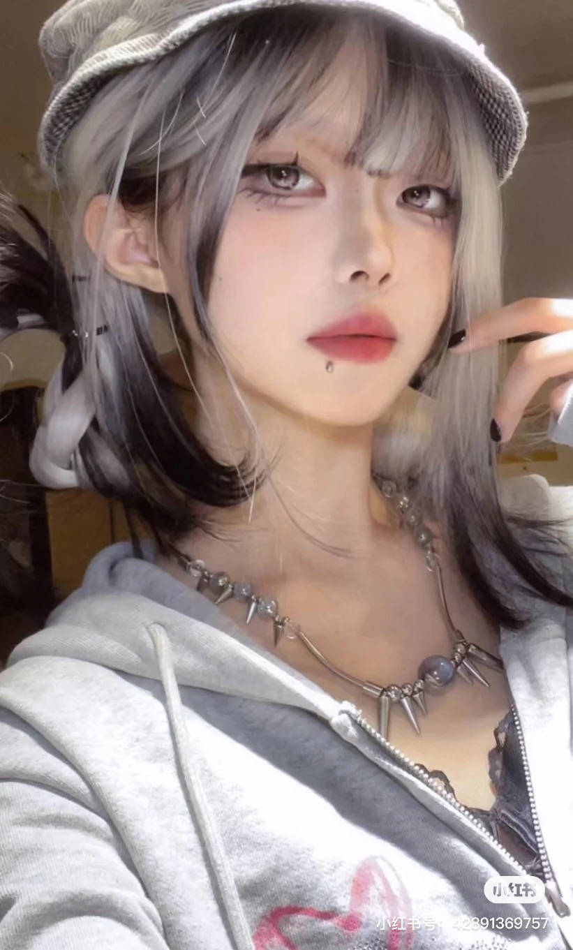 Titanium Steel Rivet Choker Fo - Street Fashion Goth 评论和价格