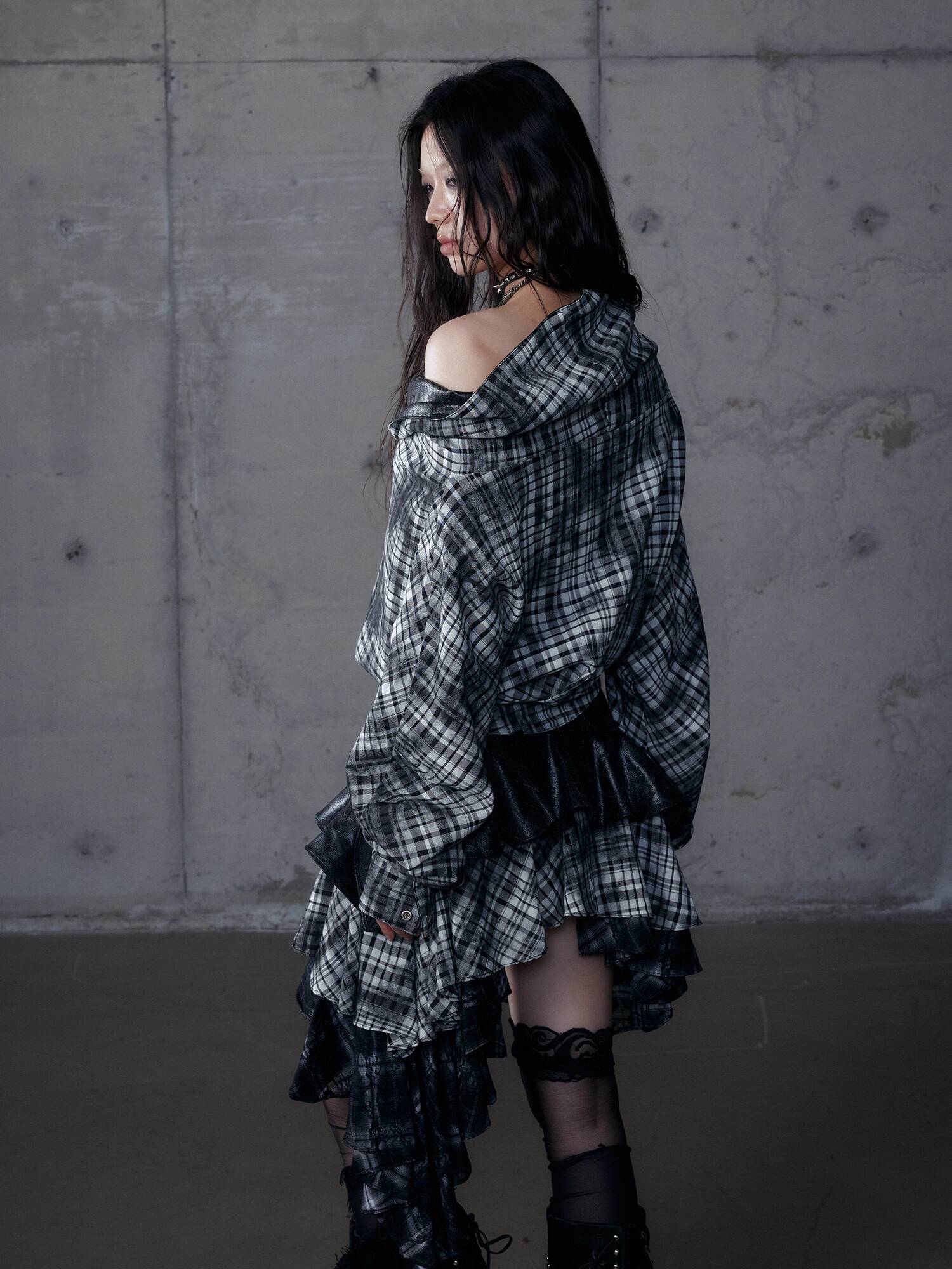 New Dark Punk Fashionable Stre - Queen Street Fashion 评论和价格