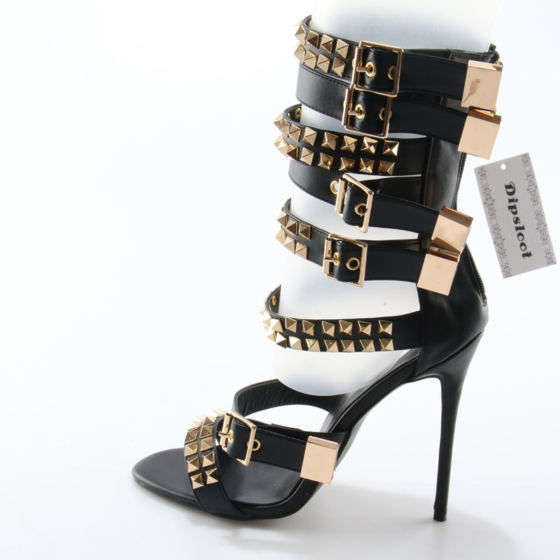 Summer Fashion Golden Rivet Le - Street Fashion Roma 评论和价格