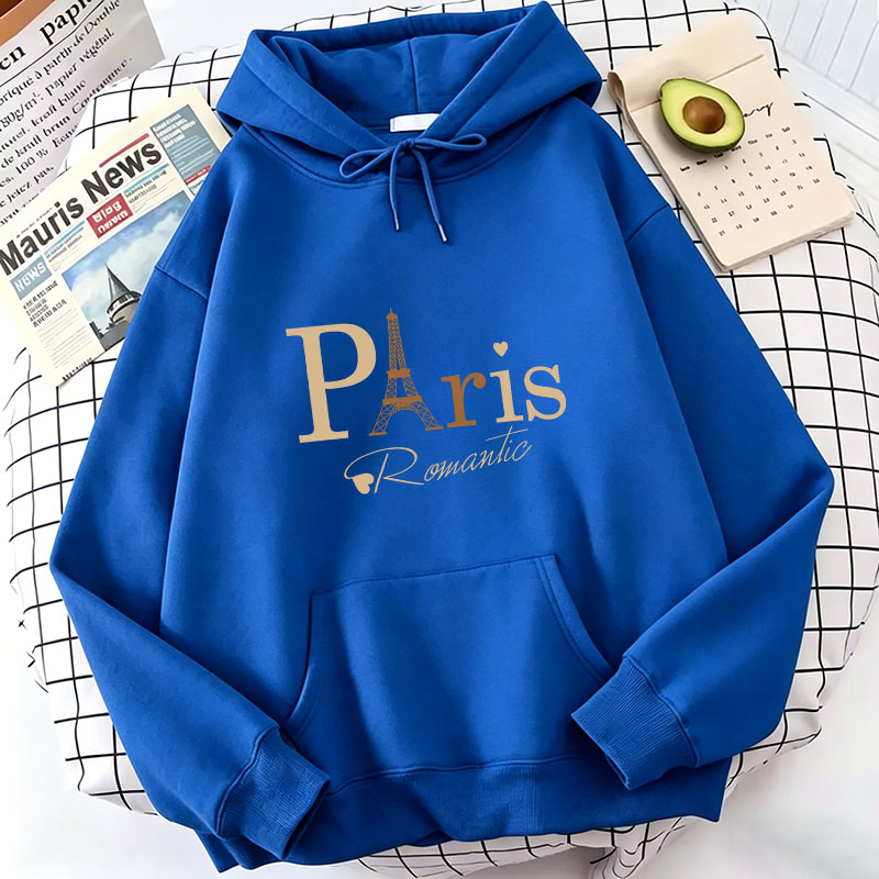 Fashion Paris Letter Print Hoo - Street Fashion Paris 评论和价格