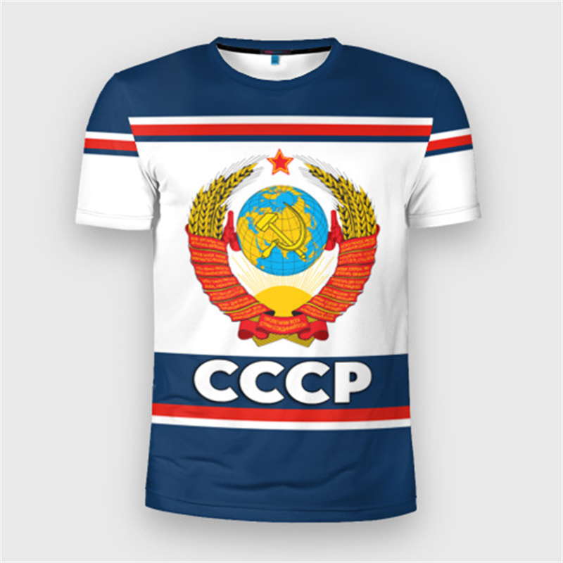 Fashion Russia Flag Badge T-sh - Street Fashion Russia 评论和价格