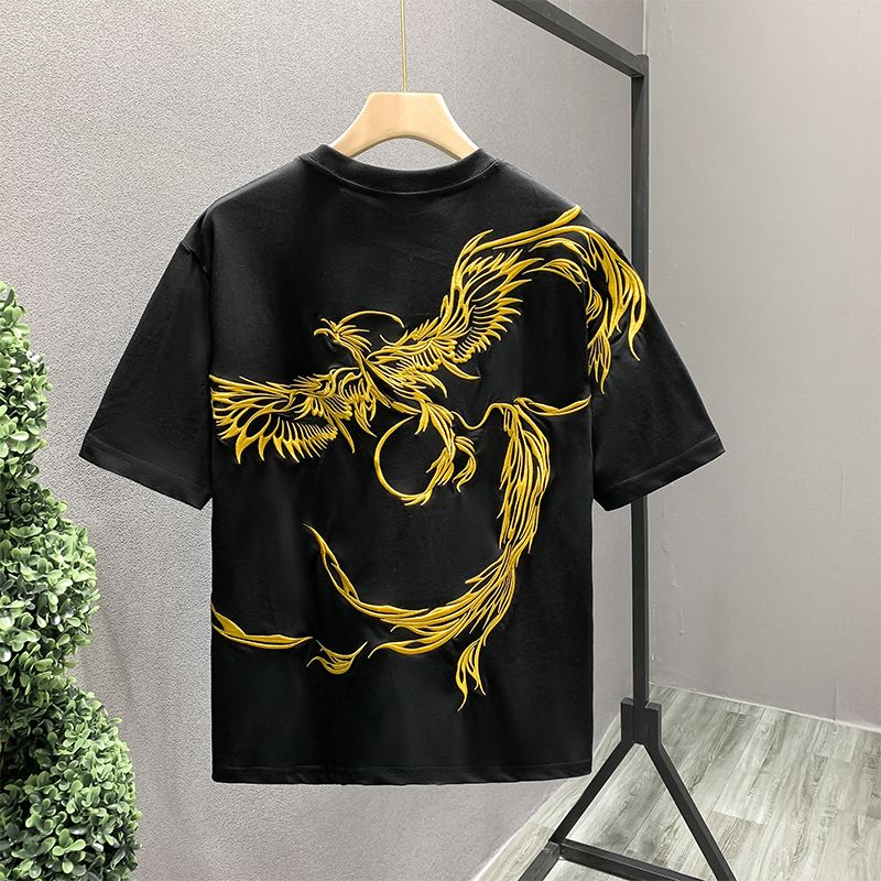 Phoenix Embroidered Chinese St - Street Fashion In Chinese 评论和价格