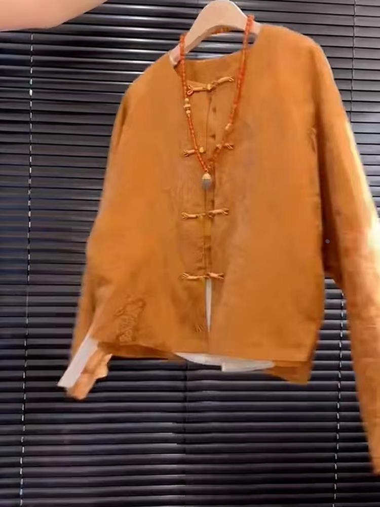 New High-End Satin Orange Flor - Street Fashion In Chinese 评论和价格