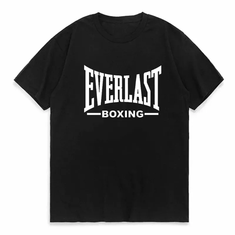 Plus Size EVERLAST BOXING Logo - Street Fashion Logo 评论和价格